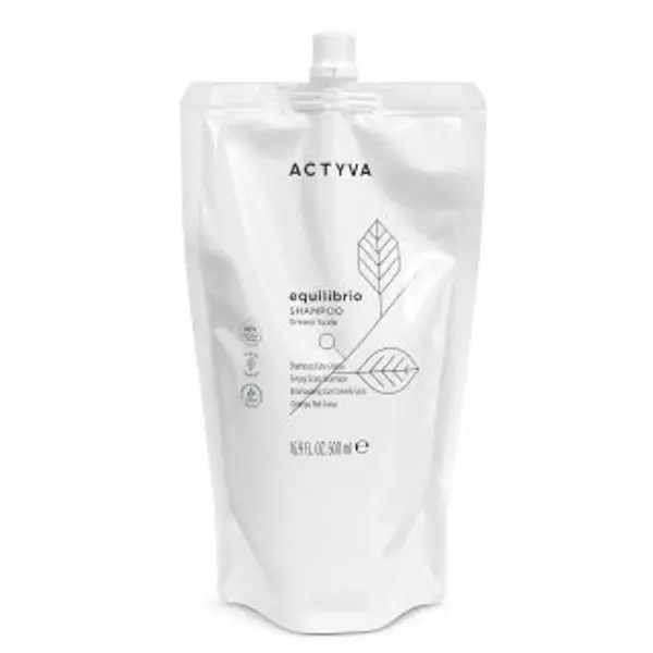 Kemon Kemon Actyva Equilibrio Greasy Scalp Shampoo šampon za čišćenje sprječava brzo mašćenje kose Refill 500 ml