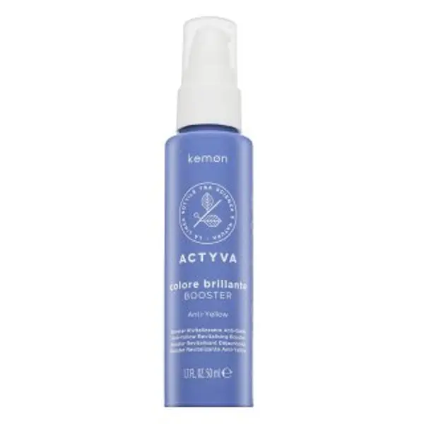 Kemon Kemon Actyva Colore Brillante Anti-Yellow Booster njega kose bez ispiranja za neutraliziranje žutih nijansi 50 ml