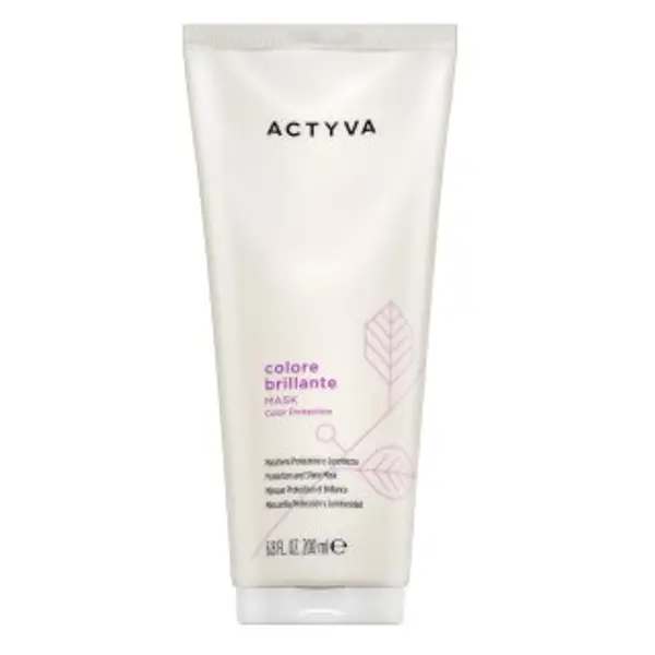 Kemon Kemon Actyva Colore Brillante Protection and Shine Mask učvršćujuća maska za sjaj i zaštitu obojene kose 200 ml