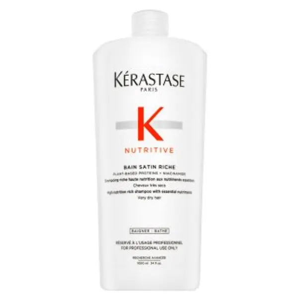Kérastase Kérastase Nutritive Bain Satin Riche hranjivi šampon za vrlo suhu i oštećenu kosu 1000 ml