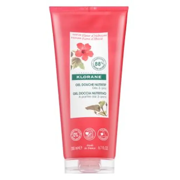 Klorane Klorane Hibiscus gel za tuširanje Nourishing Shower Gel 200 ml