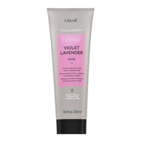 Lakmé Lakmé Teknia Color Refresh Violet Lavender Mask hranjiva maska s pigmentima u boji za kosu s ljubičastim nijansama 250 ml