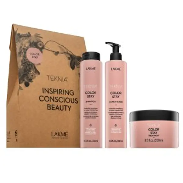 Lakmé Lakmé Teknia Color Stay Pack set za obojenu kosu 300 ml + 300 ml + 250 ml