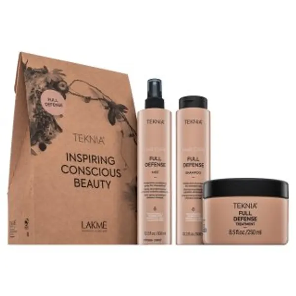 Lakmé Lakmé Teknia Full Defense Pack set za zaštitu i sjaj kose 300 ml + 300 ml + 250 ml