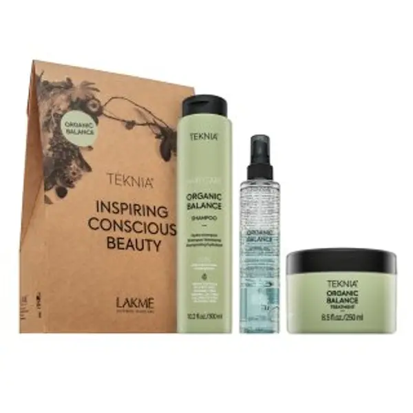 Lakmé Lakmé Teknia Organic Balance Pack set za sve tipove kose 300 ml + 250 ml + 100 ml