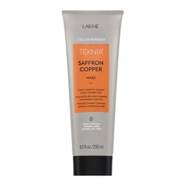 Lakmé Lakmé Teknia Color Refresh Saffron Copper Mask hranjiva maska s pigmentima u boji za oživljavanje bakrenih nijansi 250 ml