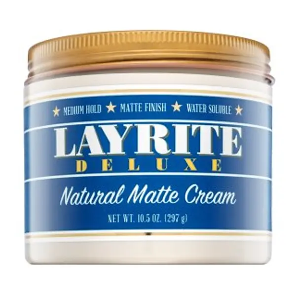 Layrite Layrite Natural Matte Cream krema za oblikovanje za mat efekt 297 g