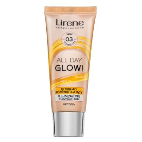 Lirene Lirene Brightening Fluid with Vitamin C fluidný make-up za ujednačavanje boje i tona kože 03 Beige 30 ml