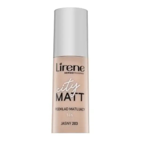 Lirene Lirene City Matt Fluid fluidný make-up s matirajućim učinkom 203 Smoothing Bright 30 ml