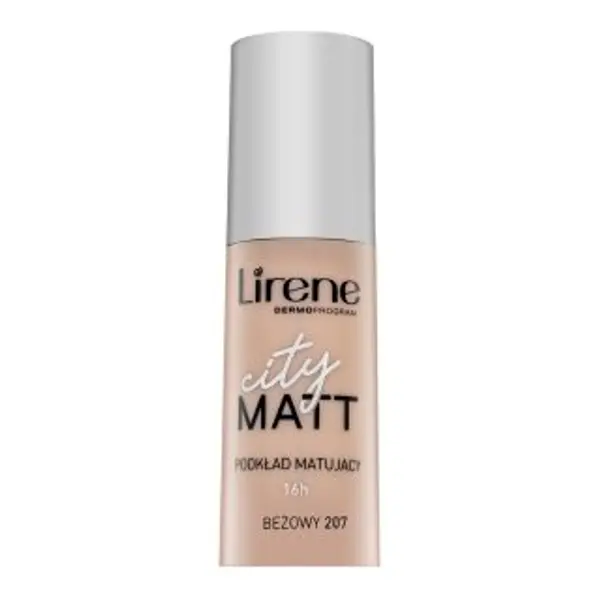 Lirene Lirene City Matt Fluid fluidný make-up s matirajućim učinkom 207 Beige 30 ml