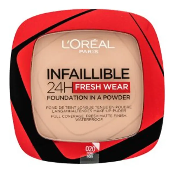 L´Oréal Paris L´Oréal Paris Infaillible 24H Fresh Wear Foundation in a Powder puderasta šminka s matirajućim učinkom 20 9 g