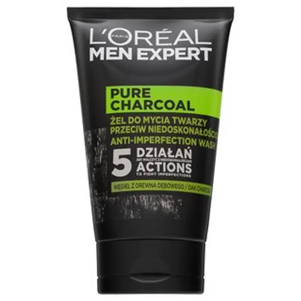 L´Oréal Paris L´Oréal Paris Men Expert Pure Charcoal gel za čišćenje Anti-Imperfection Wash 100 ml