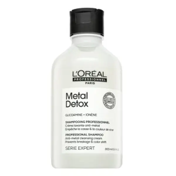 L´Oréal Professionnel L´Oréal Professionnel Série Expert Metal Detox Professional Shampoo Anti-metal Cleasing Cream šampon za čišćenje za sjaj i zaštitu obojene kose 300 ml
