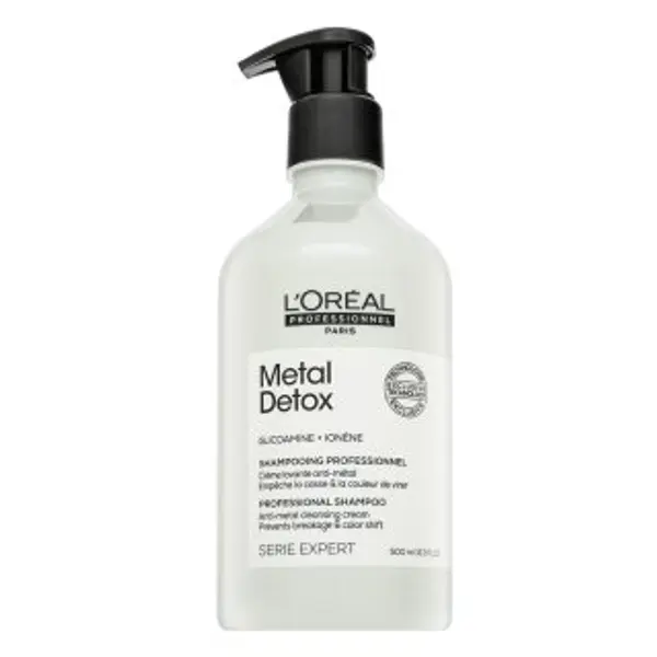 L´Oréal Professionnel L´Oréal Professionnel Série Expert Metal Detox Professional Shampoo Anti-metal Cleasing Cream šampon za čišćenje za sjaj i zaštitu obojene kose 500 ml