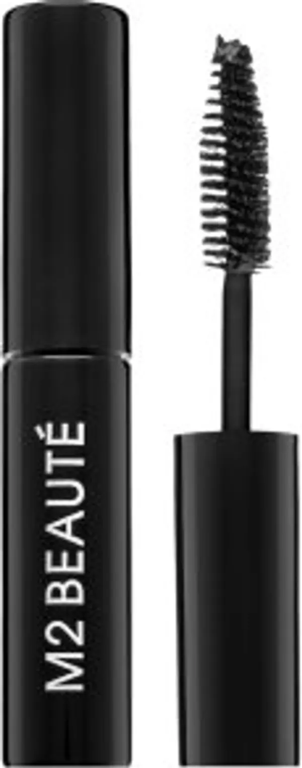 M2 Beauté M2 Beauté Black Nano Mascara Nutrition & Natural Growth hranjiva maskara za rast trepavica Sample 1,5 ml