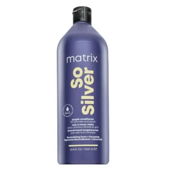 Matrix Matrix Total Results Color Obsessed So Silver Conditioner regenerator za kosu za platinasto plavu i sijedu kosu 1000 ml