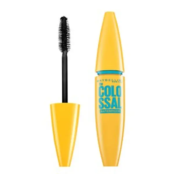 Maybelline Maybelline Colossal Glam Black Waterproof vodootporna maskara za produljenje i uvijanje trepavica 01 Black 10 ml