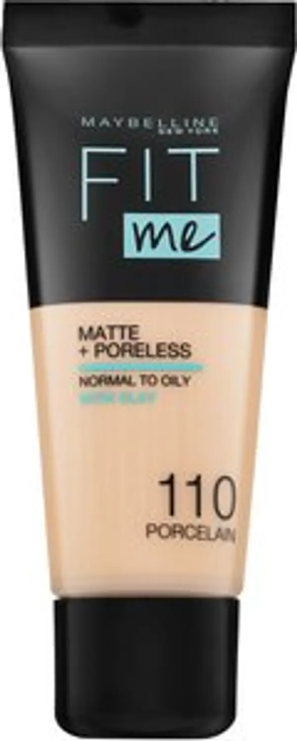 Maybelline Maybelline Fit Me! Foundation Matte + Poreless tekući make-up s matirajućim učinkom 110 Porcelain 30 ml