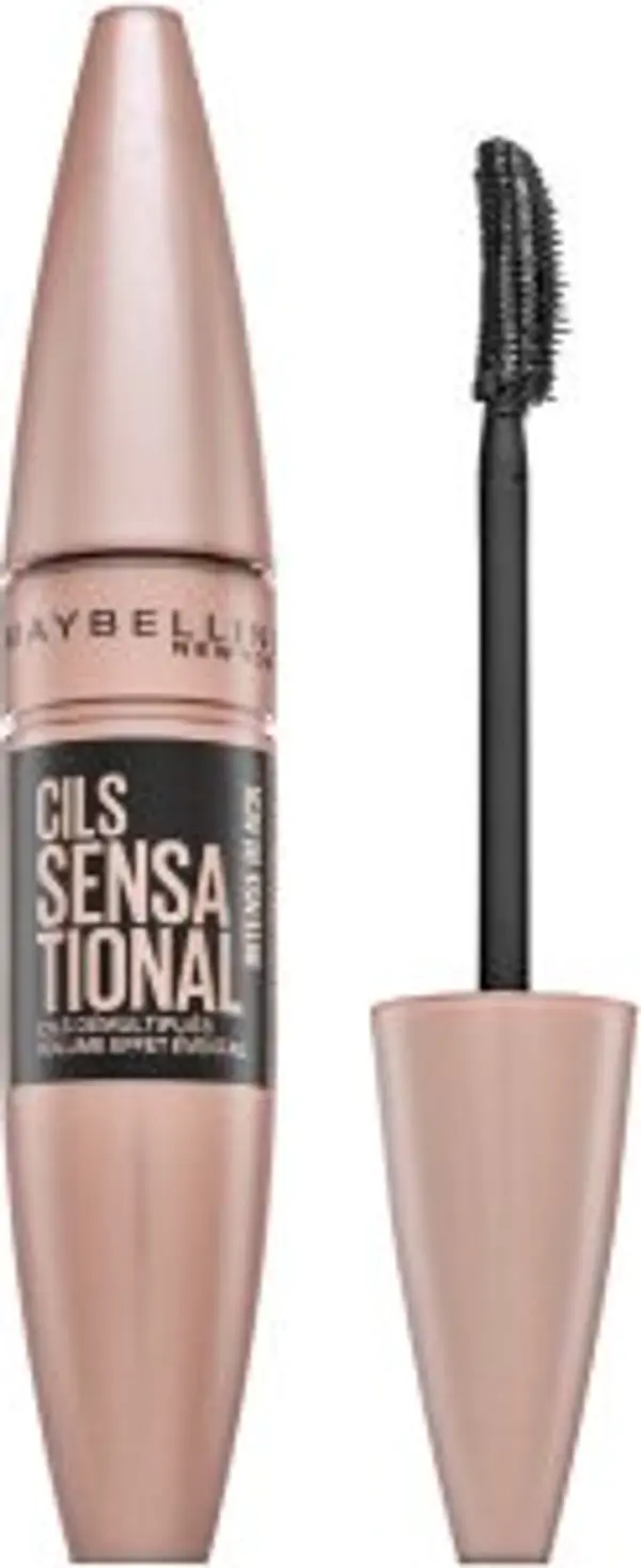 Maybelline Maybelline Lash Sensational Lash Multiplying Mascara vodootporna maskara za produljenje i uvijanje trepavica Intense Black 9,5 ml