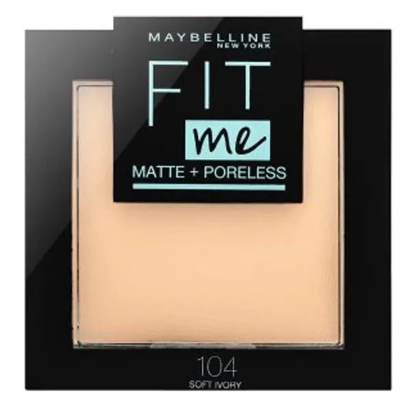 Maybelline Maybelline Fit Me! Matte + Poreless Powder puder s matirajućim učinkom 104 Soft Ivory 9 g