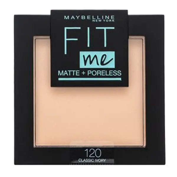 Maybelline Maybelline Fit Me! Matte + Poreless Powder puder s matirajućim učinkom 120 Classic Ivory 9 g