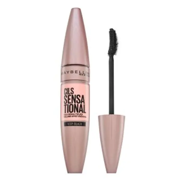 Maybelline Maybelline Lash Sensational Full Fan Effect Mascara maskara za produljenje i uvijanje trepavica Very Black 9,5 ml