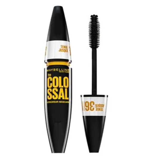 Maybelline Maybelline The Colossal 36H Mascara vodootporna maskara za produljenje trepavica i volumen Black 10 ml