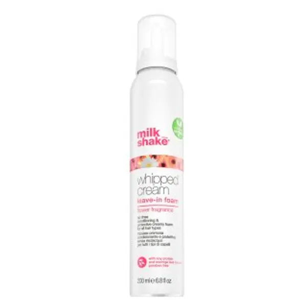 Milk_Shake Milk_Shake Whipped Cream Leave-In Foam Flower Fragrance njega kose bez ispiranja za obojenu kosu 200 ml