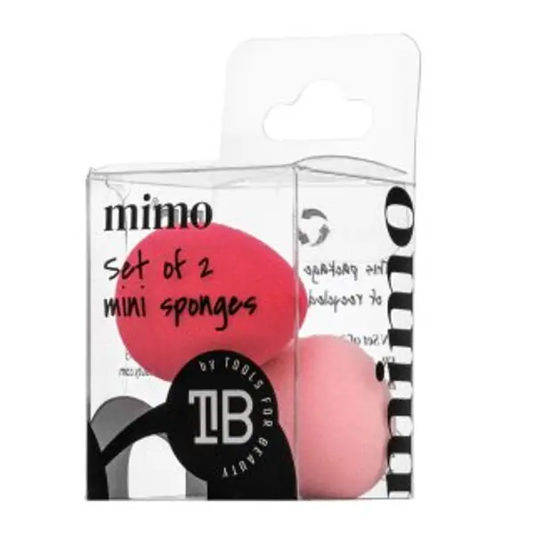 MIMO MIMO Set of 2 Mini Sponges spužvica za nanošenje šminke - set Pink