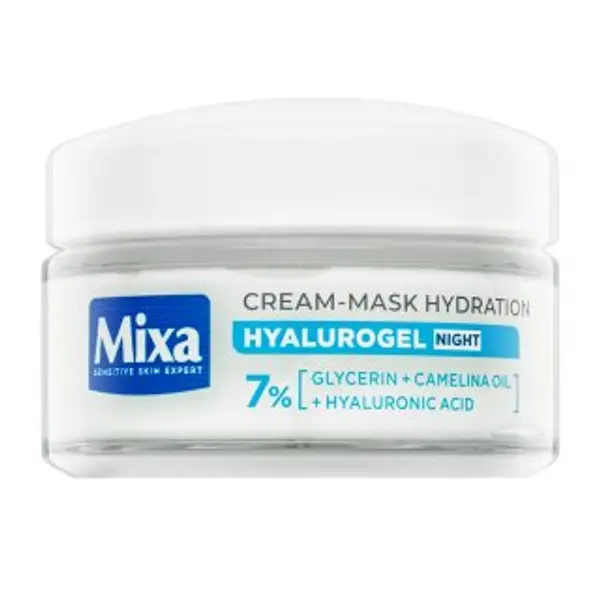 Mixa Mixa Hyalurogel Night noćna maska Moisturizing Night Cream-Mask 50 ml