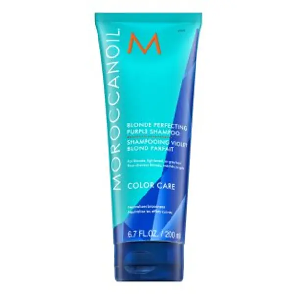 Moroccanoil Moroccanoil Color Care Blonde Perfecting Purple Shampoo neutralizirajući šampon za plavu kosu 200 ml