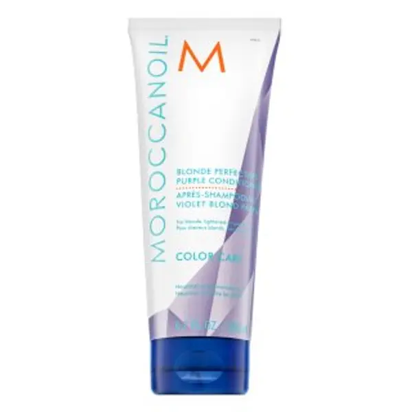 Moroccanoil Moroccanoil Color Care Blonde Perfecting Purple Conditioner regenerator za kosu za platinasto plavu i sijedu kosu 200 ml
