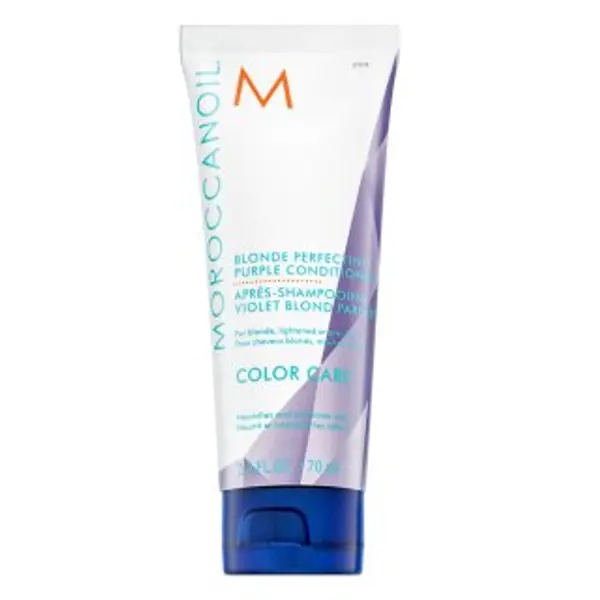 Moroccanoil Moroccanoil Color Care Blonde Perfecting Purple Conditioner regenerator za kosu za platinasto plavu i sijedu kosu 70 ml