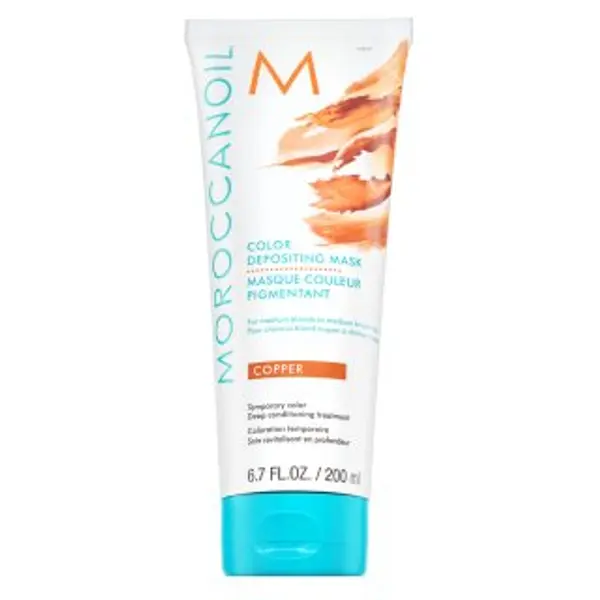 Moroccanoil Moroccanoil Color Depositing Mask hranjiva maska s pigmentima u boji Copper 200 ml