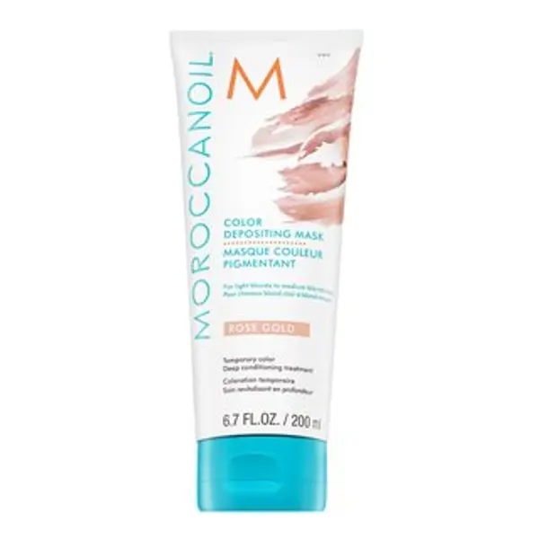 Moroccanoil Moroccanoil Color Depositing Mask hranjiva maska s pigmentima u boji Rose Gold 200 ml
