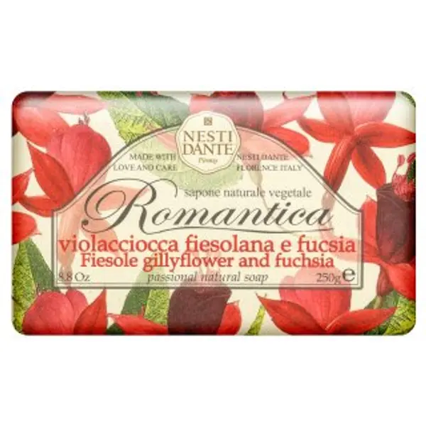 Nesti Dante Nesti Dante Romantica sapun Natural Soap Gillyflower & Fucsia 250 g