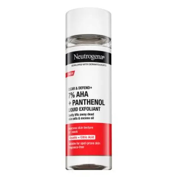 Neutrogena Neutrogena Clear & Defend+ piling 7% AHA + Panthenol Liquid Exfoliant 125 ml