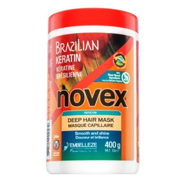Novex Novex Brazilian Keratin Deep Hair Mask maska za suhu i oštećenu kosu 400 g