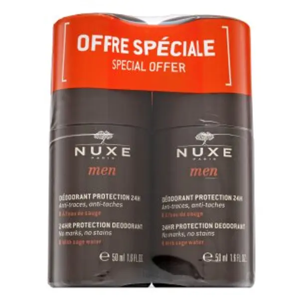 Nuxe Nuxe Men dezodorans 24HR Protection Deodorant 2 x 50 ml