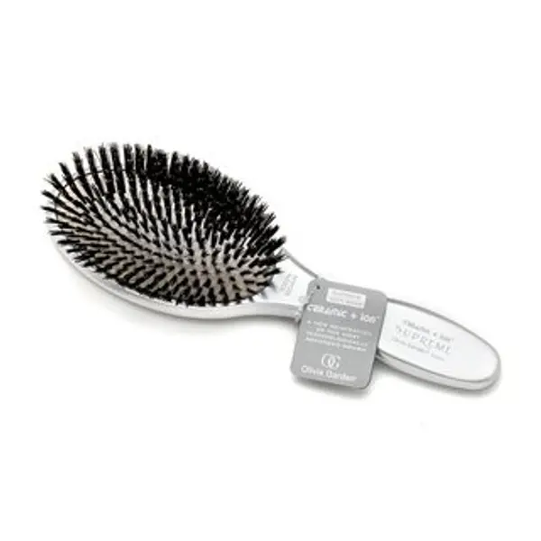 Olivia Garden Olivia Garden Ceramic+Ion Supreme Boar Brush četka za kosu s čekinjama divlje svinje
