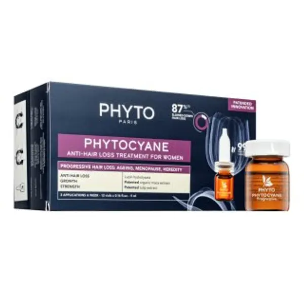 Phyto Phyto Phyto Cyane Progressive Hair-Loss Treatment for Women tretman za kosu protiv opadanja kose 12 x 5 ml