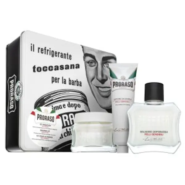 Proraso Proraso darčeková sada Vintage Selection Beard Care Sensitive Kit 100 ml + 100 ml + 150 ml