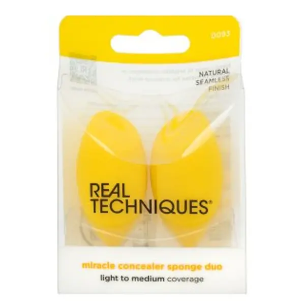 Real Techniques Real Techniques Miracle Concealer Sponge Duo spužvica za nanošenje šminke