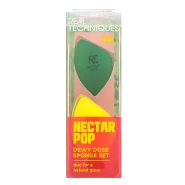 Real Techniques Real Techniques Nectar Pop Dewy Dose Sponge Set spužvica za nanošenje šminke - set