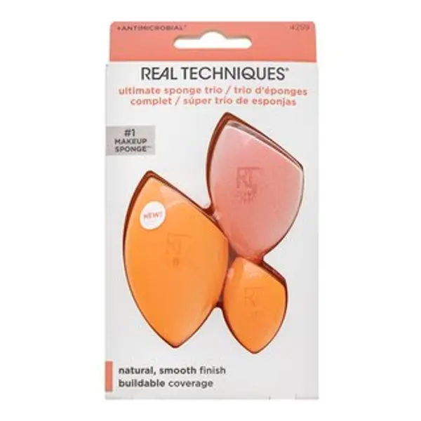 Real Techniques Real Techniques Ultimate Sponge Trio 3 pcs spužvica za nanošenje šminke