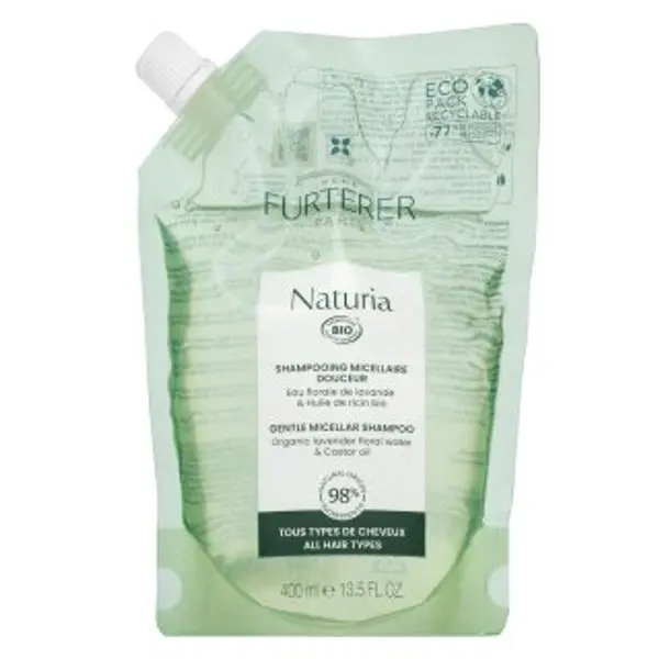 Rene Furterer Rene Furterer Naturia Gentle Micellar Shampoo šampon za čišćenje za sve tipove kose Refill 400 ml