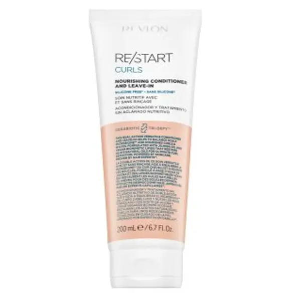 Revlon Professional Revlon Professional Restart Curls Nourishing Conditioner and Leave-in regenerator bez ispiranja za kovrčavu kosu 200 ml