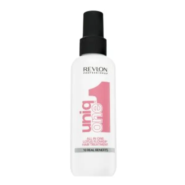 Revlon Professional Revlon Professional Uniq One All In One Lotus Flower Treatment učvršćujući sprej koji se ne ispire za oštećenu kosu 150 ml