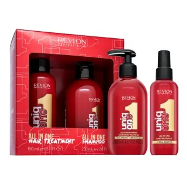 Revlon Professional Revlon Professional Uniq One All in One Treatment & Shampoo set za mekoću i sjaj kose 150 ml + 230 ml