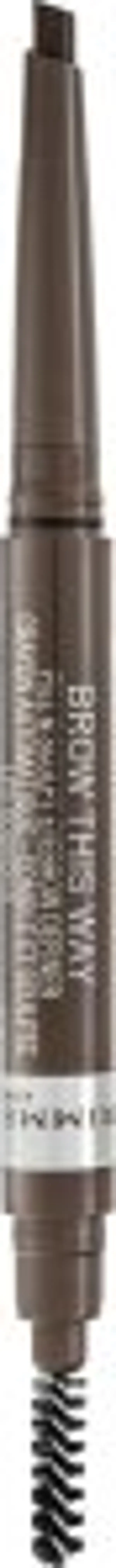 Rimmel London Rimmel London Brow This Way Fill & Sculpt Eyebrow Definer olovka za obrve 2v1 002 Medium Brown 0,25 g